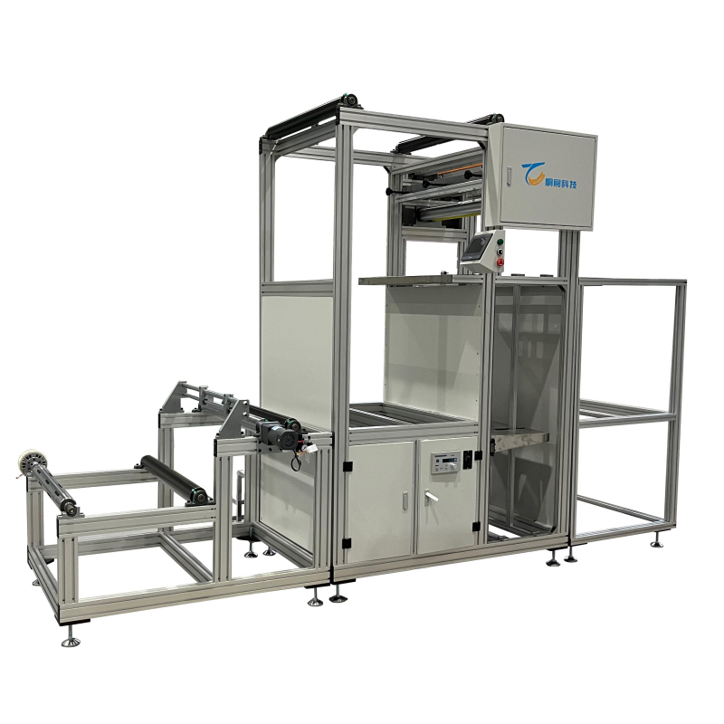 Линия по производству бумаги с разделительными перегородками из стекловолокна для фальцовки