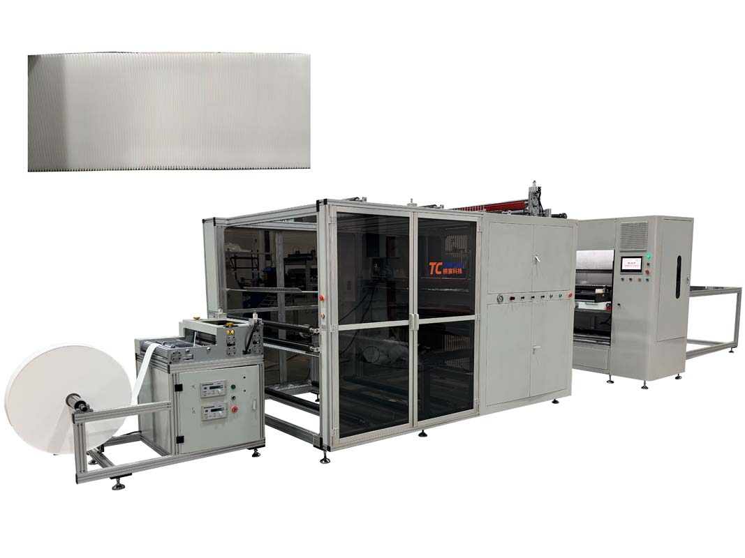 Устанавливая мировой стандарт: первая в Китае линия по производству высокотемпературной стекловолоконной фальцовки бумаги экспортного качества.