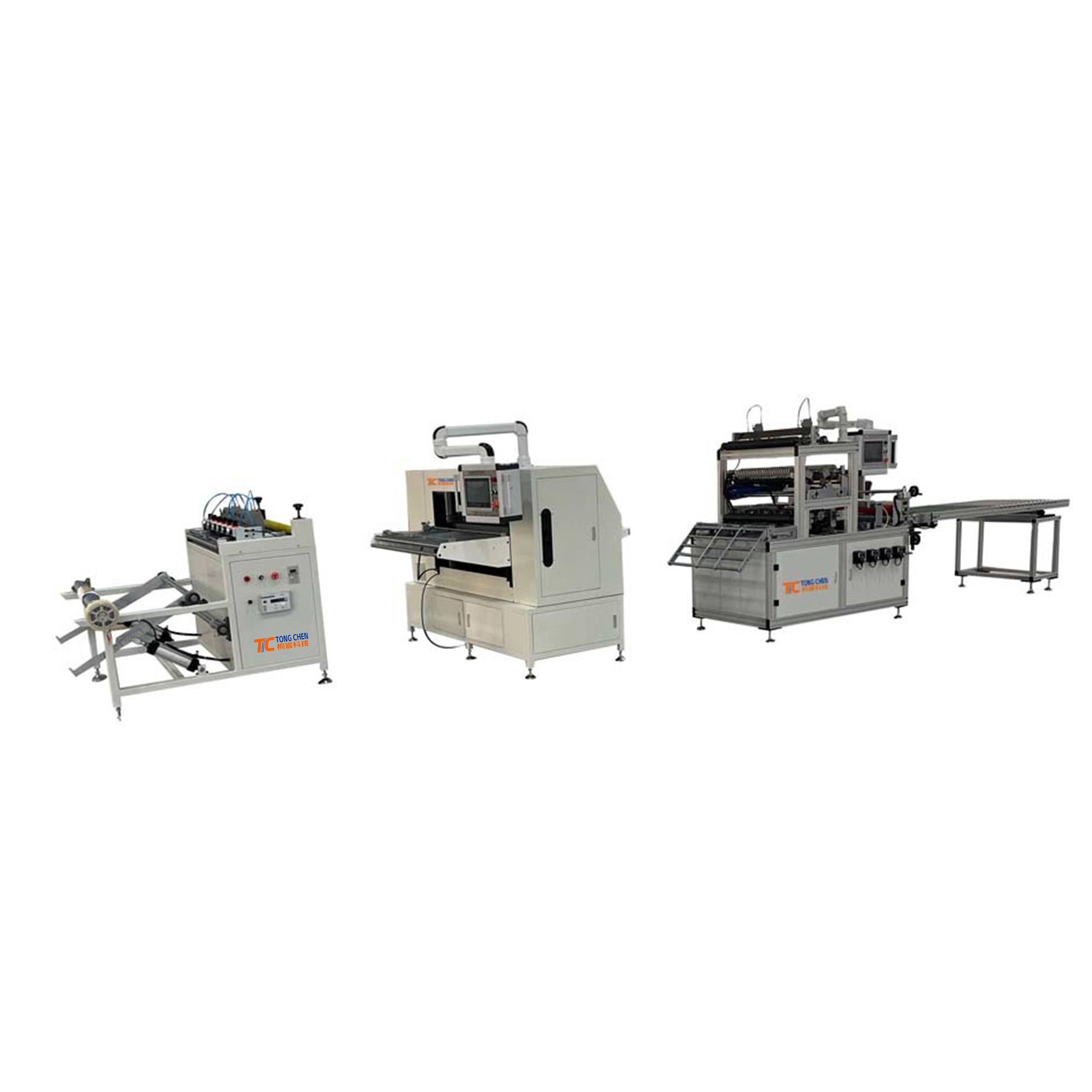 High-Speed Servo Knife Folding & Gluing Production Line