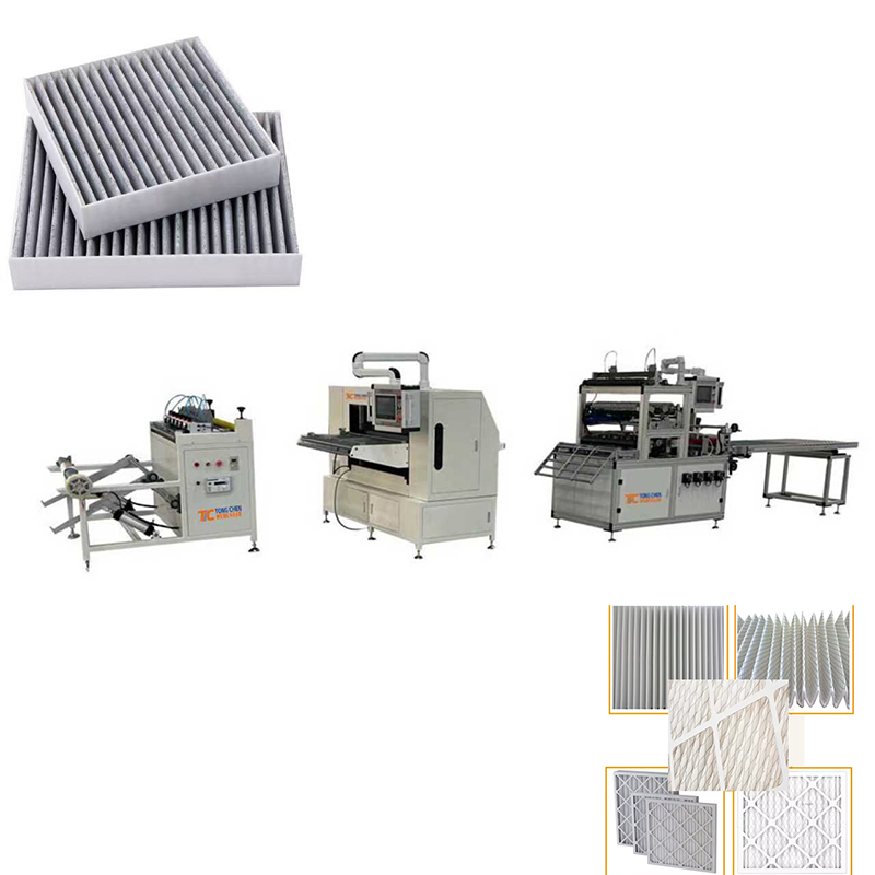 Automated Servo Knife Folding & Gluing Line