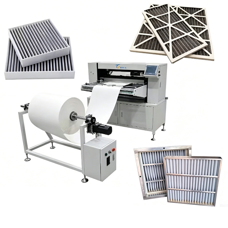 cabin air filter element pleating machine
